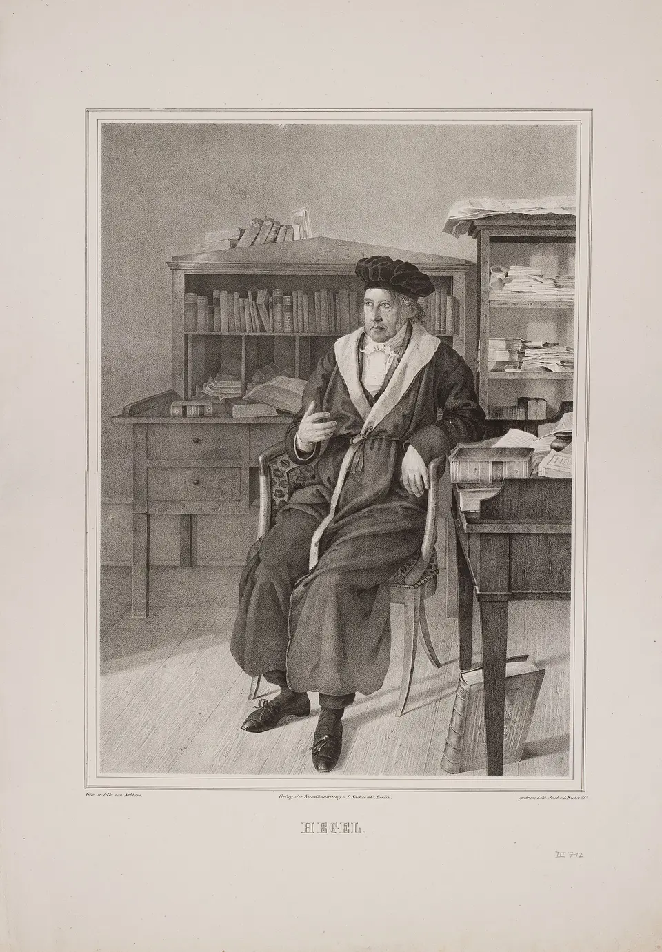 Georg wilhelm friedrich hegel by julius ludwig s
